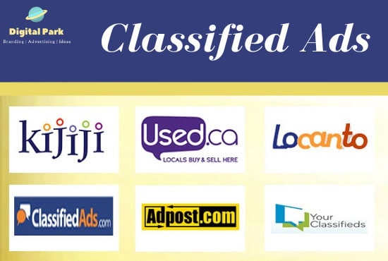 I will post classified ads in top 100 classified ads posting sites