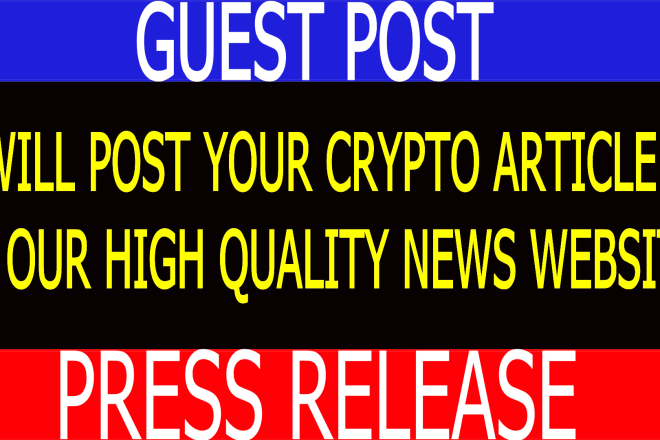 I will post cryptocurrency articles in our crypto news website