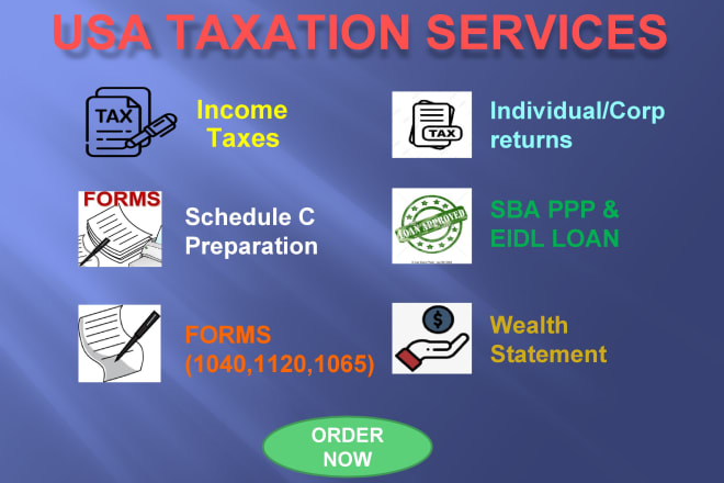 I will prepare and efile your USA individual and business tax returns