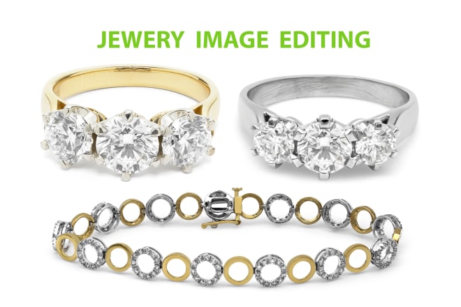 I will professional jewelry retouching services