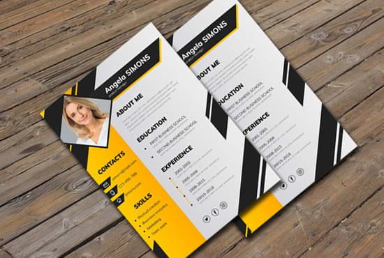I will professional resume and CV design in 2 hours