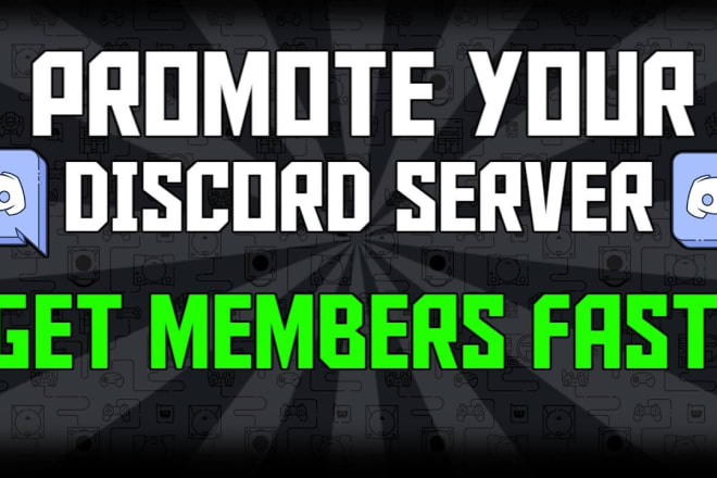 I will promote and share your discord server link to generate real active members