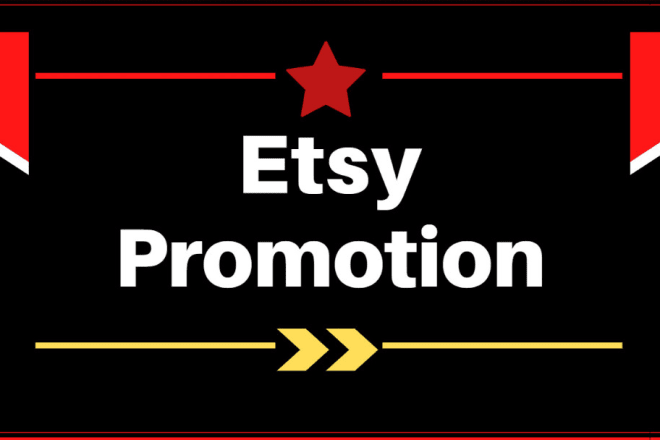 I will promote your etsy shop and listings or do esty promotion