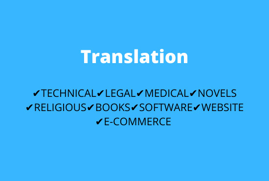 I will provide multi language human translation and localization