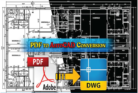 I will provide pdf to cad paper to autocad service