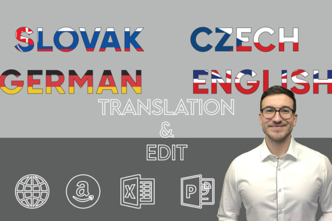 I will provide slovak and czech marketing and business translation
