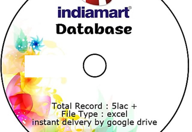 I will provide you indiamart database