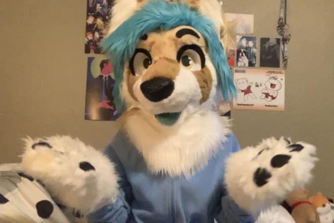 I will record any message in fursuit