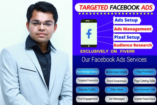 I will set up facebook advertising or social media campaign manage