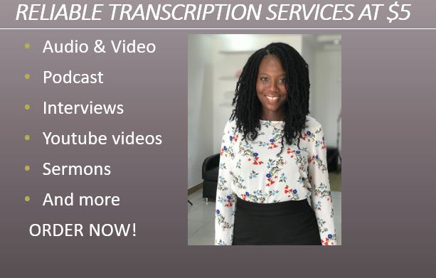 I will transcribe 60 minutes audio or video transcription in 24hrs
