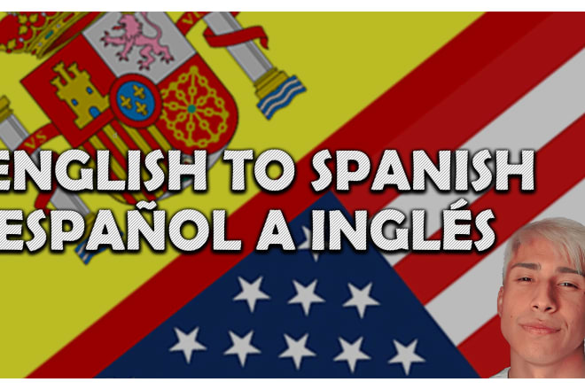 I will translate anything you want me to, spanish and english