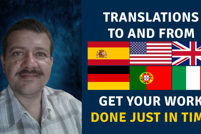I will translate english into spanish