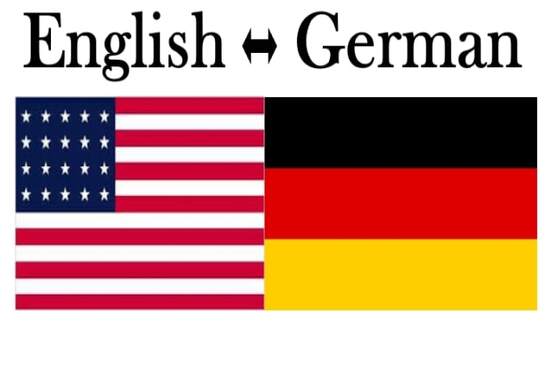 I will translate your website to german or english