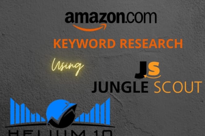 I will use helium 10 and jungle scout to do keyword research for product description