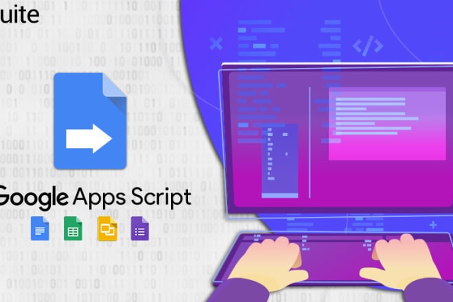 I will write google apps script for sheets