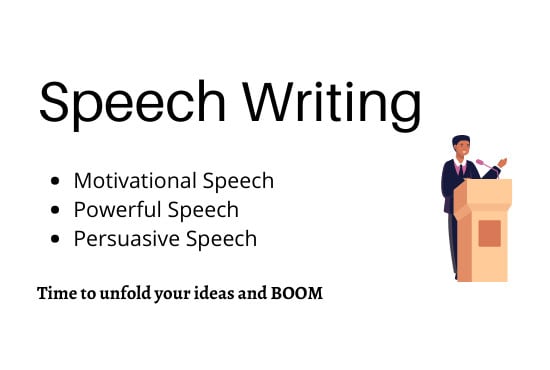 I will write motivational inspirational and persuasive speech
