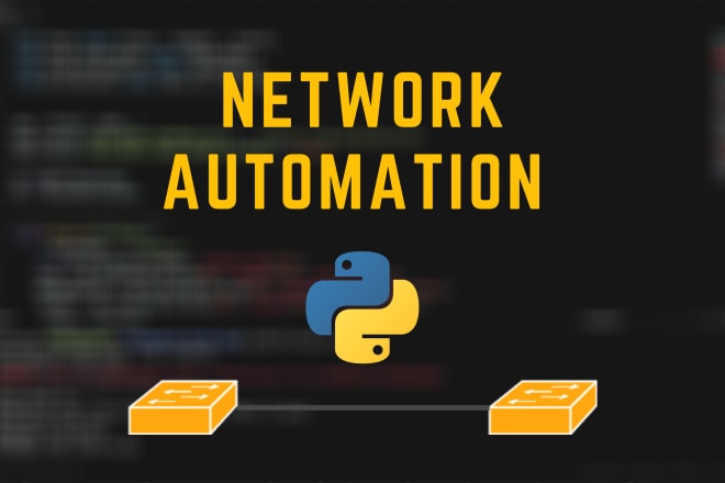 I will write network automation scripts using python