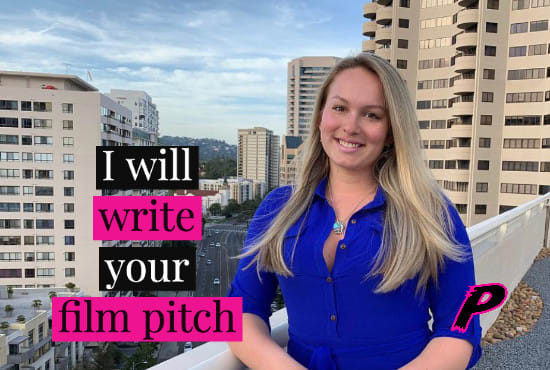I will write your film pitch