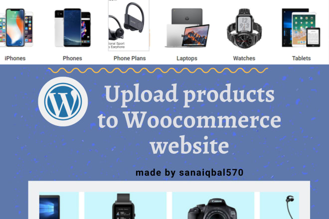 I will add a product to woo commerce wordpress website
