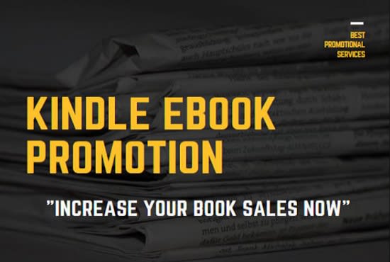 I will advertise your book, kindle ebook to top marketing social network