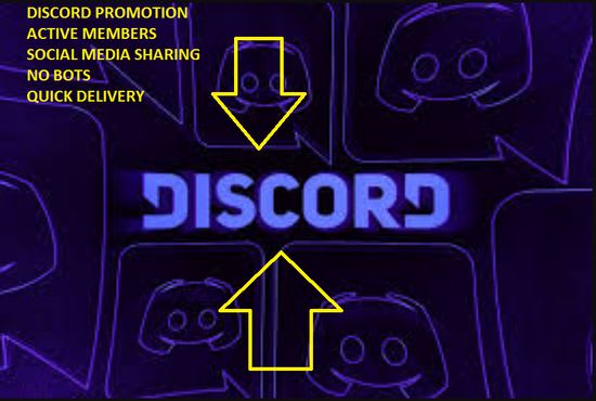 I will advertise your discord server for high growth