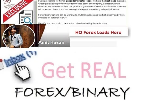 I will b2b, forex, crypto online trading leads