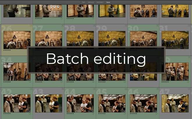I will batch edit photos within 24 hours