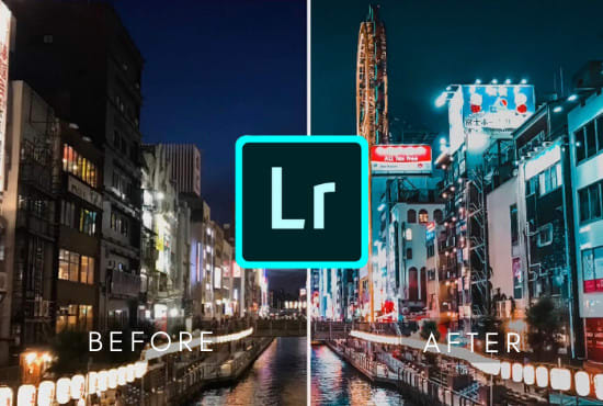 I will batch edit your photos using lightroom and photoshop