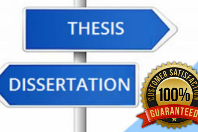 I will be your dissertation or thesis editor and proofreader
