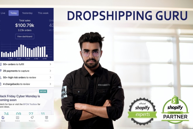 I will be your shopify virtual assistant shopify dropshipping shopify store manager