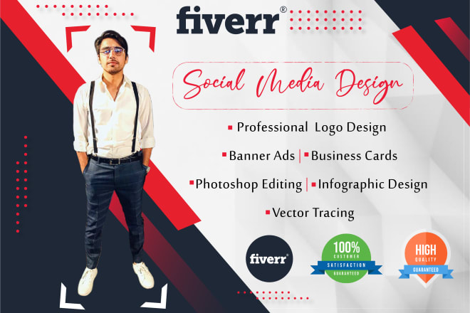 I will be your social media designer and manager