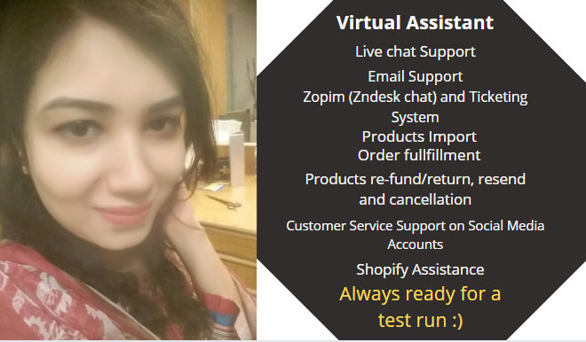 I will be your super reliable shopify virtual assistant