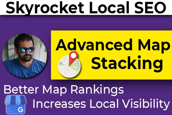 I will boost local SEO advanced map stacking