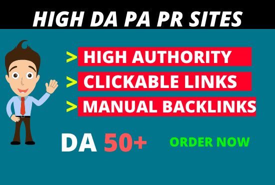 I will build 300 high da profile backlinks manually