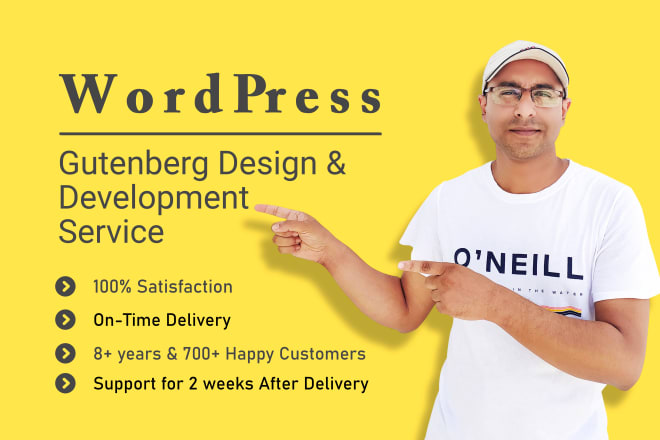 I will build a lighting fast gutenberg wordpress website