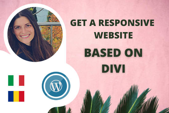 I will build a responsive wordpress website with divi