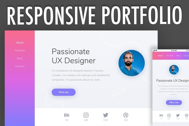 I will build a stunning and professional portfolio website to showcase your work