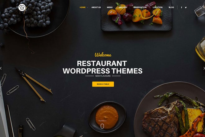 I will build a wordpress restaurant website with online ordering and with free logo