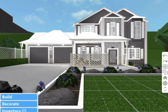 I will build and decorate your exterior of your bloxburg home