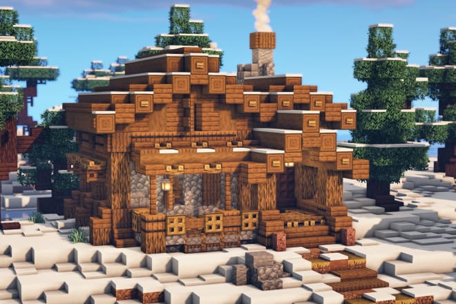 I will build and design a detailed minecraft house for you