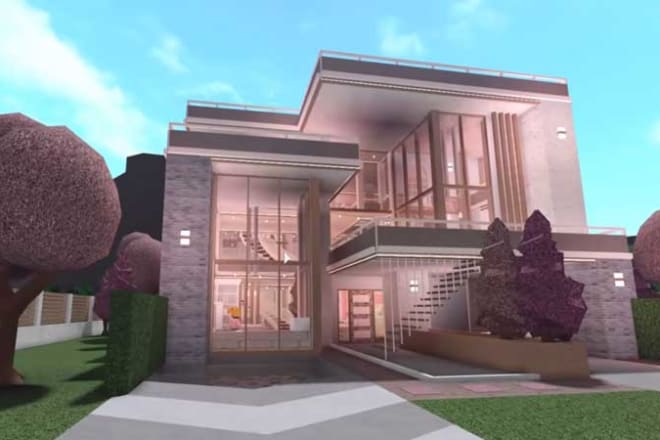 I will build and design you a house in roblox bloxburg