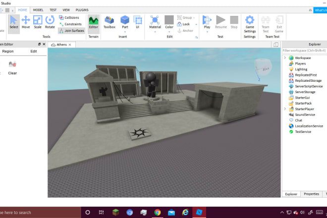 I will build anything for you in roblox studio