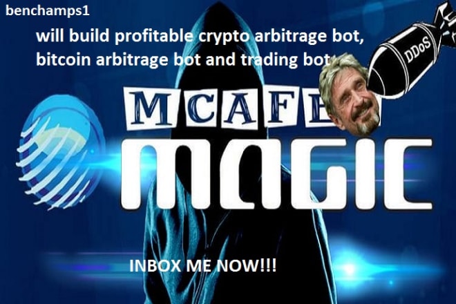 I will build crypto arbitrage bot, bitcoin arbitrage bot and trading bot