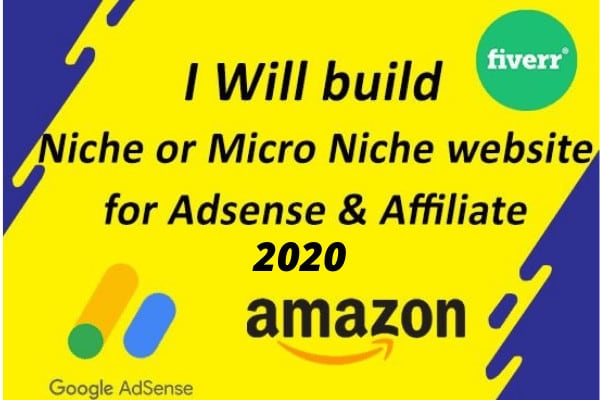I will build micro niche adsense site guaranteed earning 2021