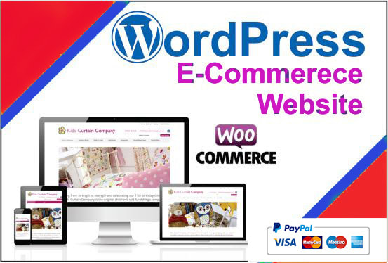 I will build wordpress ecommerce website and online store