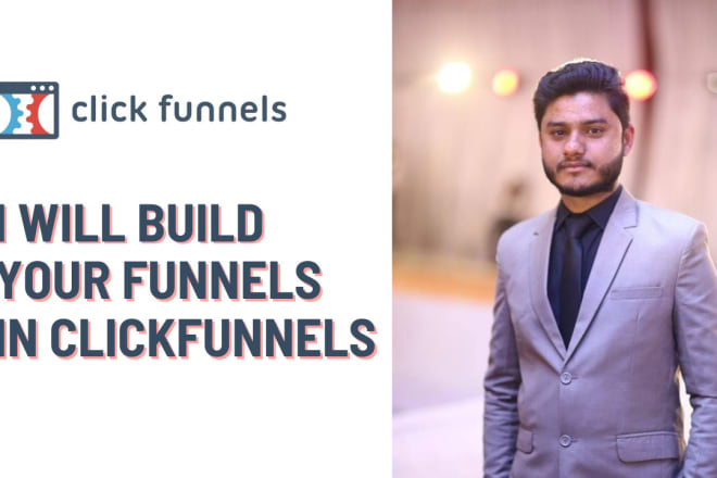 I will build your funnels in clickfunnels