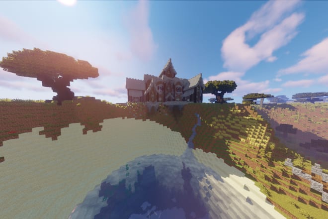 I will build your spawn, lobby, house, map on your minecraft server