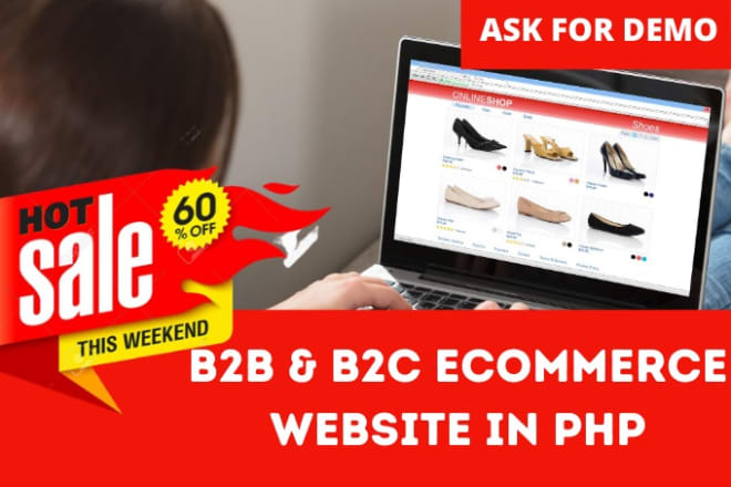 I will built ecommerce website in PHP