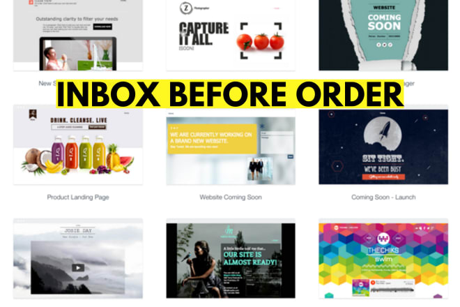 I will clone copy any landing page or website design on wix