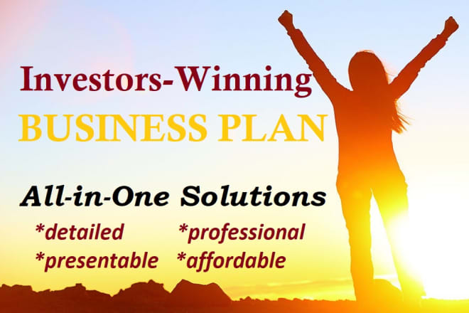 I will complete startup business plan, business proposal